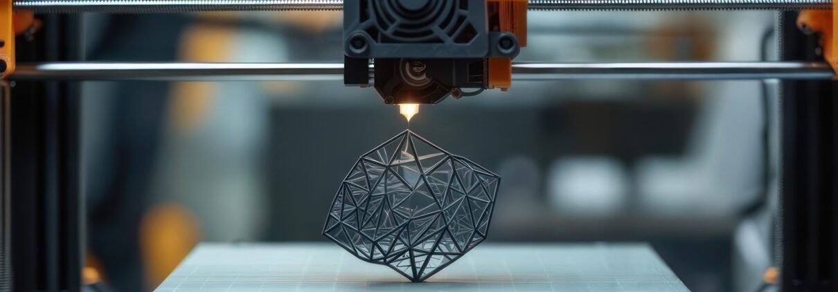 3D-Drucker erstellt komplexes Modell | 3D-Konstruktionssoftware